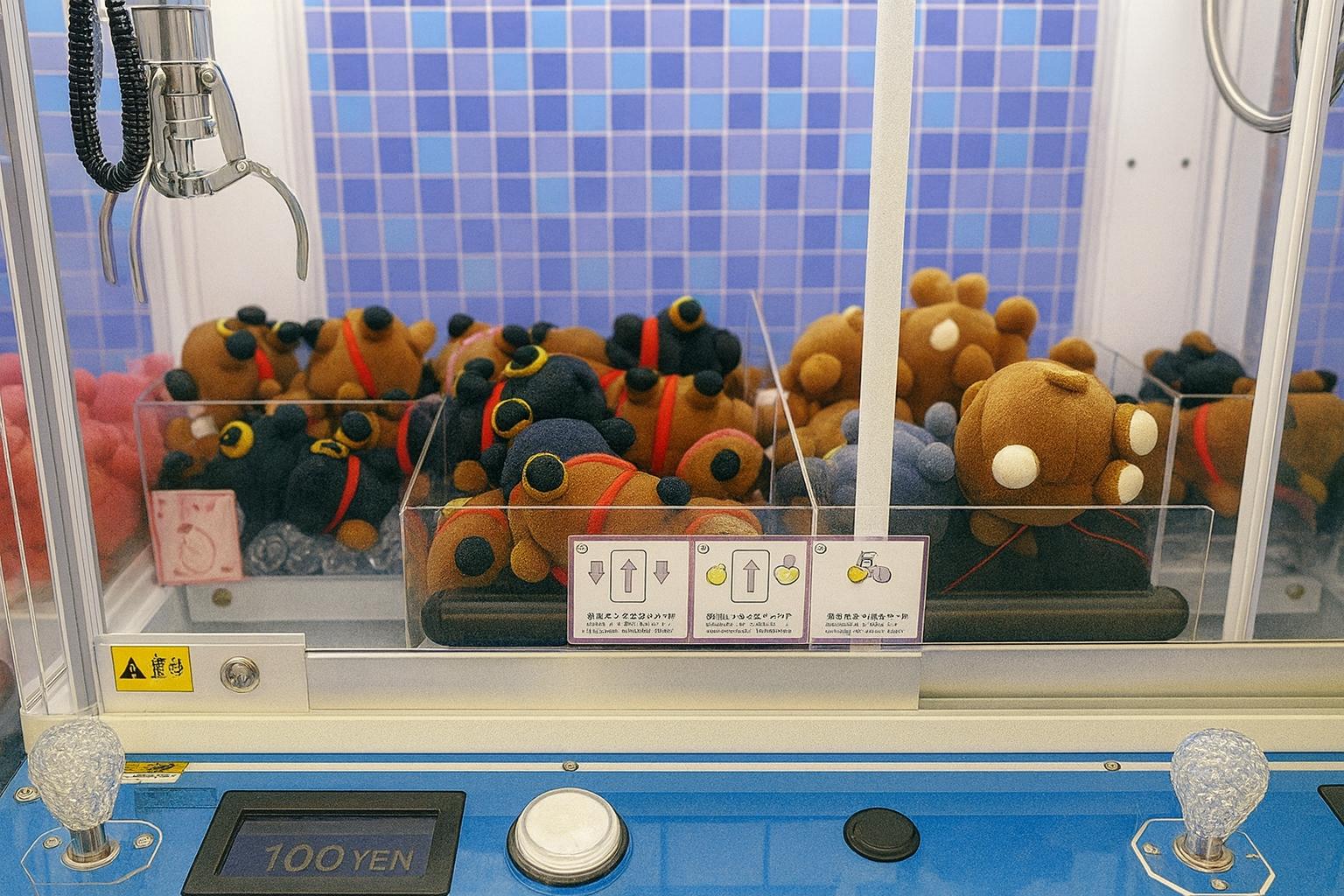 クレーンゲーム 景品 ぬいぐるみ アーム UFOキャッチャー ローソン 大阪